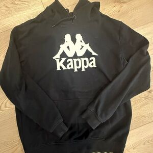 Kappa Black Hoodie for Kids